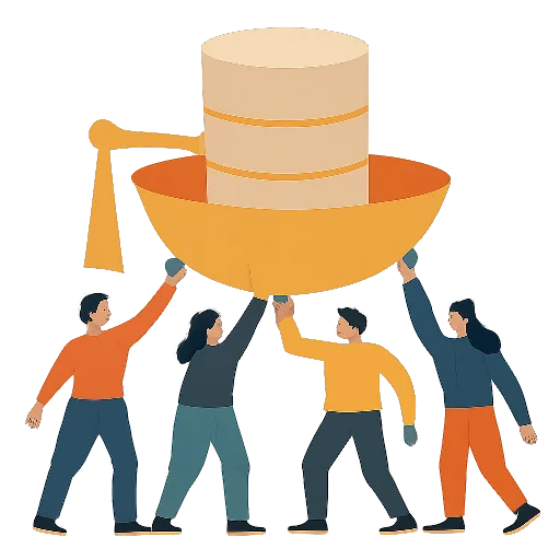 Trabajando con datos en equipos grandes
