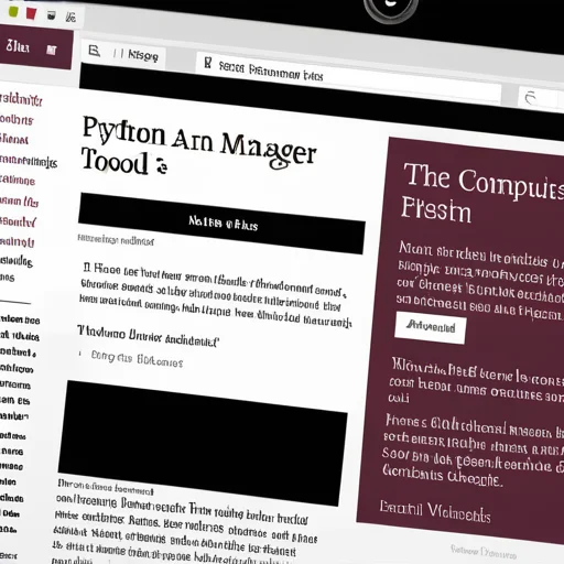 Python Poetry package manager and security integration with software composition analysis tool